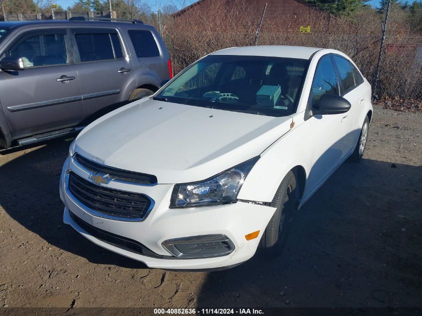 2015 Chevrolet Cruze Ls Auto VIN: 1G1PA5SG0F7191477 Lot: 40852636