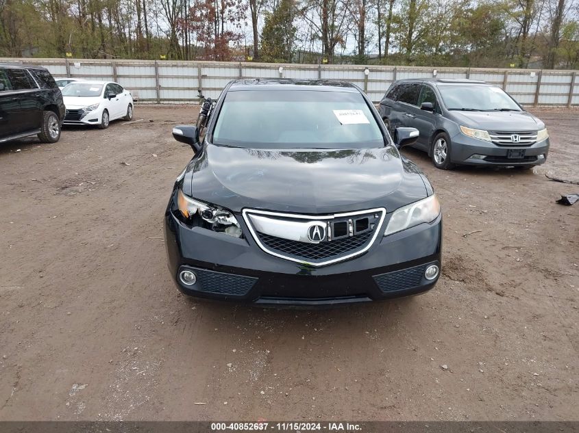 2013 Acura Rdx VIN: 5J8TB3H56DL012958 Lot: 40852637