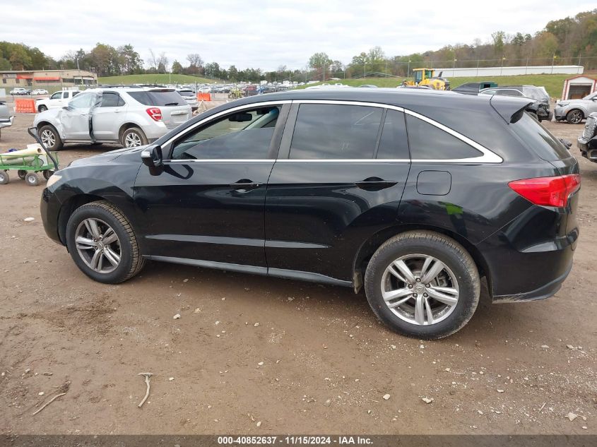 2013 Acura Rdx VIN: 5J8TB3H56DL012958 Lot: 40852637