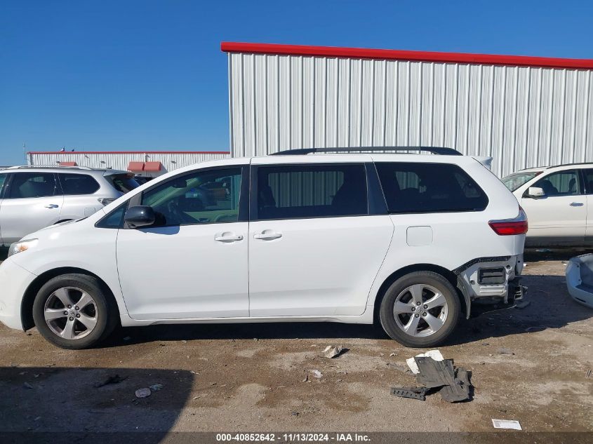 2015 Toyota Sienna Le 8 Passenger VIN: 5TDKK3DC3FS563199 Lot: 40852642