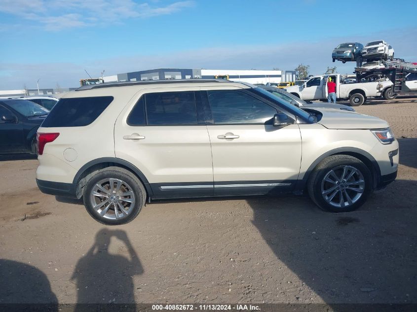 2018 Ford Explorer Xlt VIN: 1FM5K7D8XJGB04721 Lot: 40852672