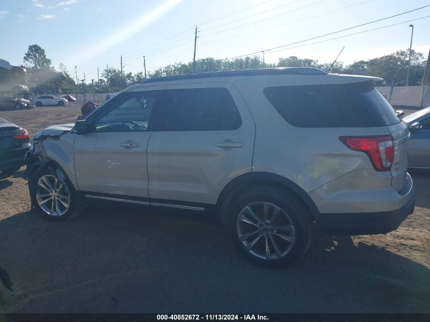 2018 Ford Explorer Xlt VIN: 1FM5K7D8XJGB04721 Lot: 40852672