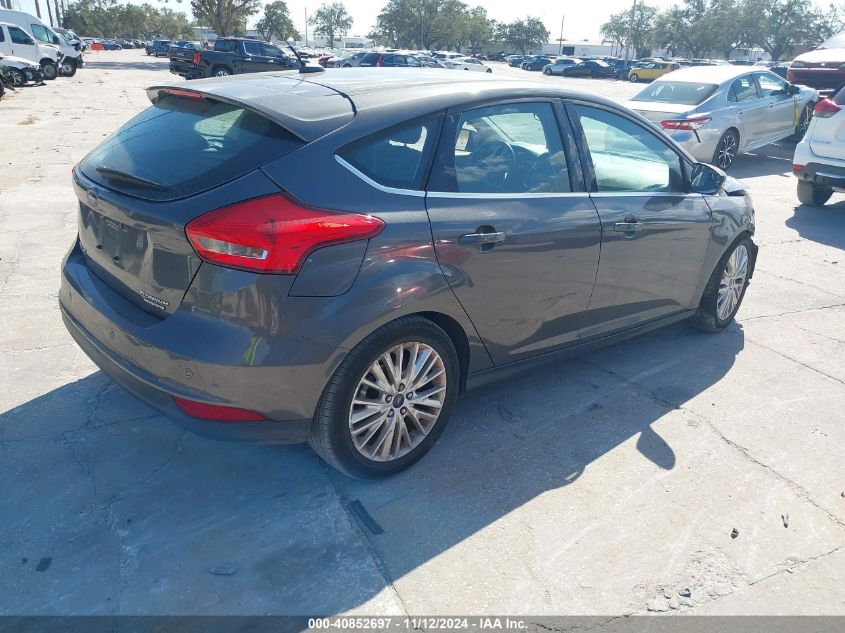 VIN 1FADP3N26FL354403 2015 Ford Focus, Titanium no.4