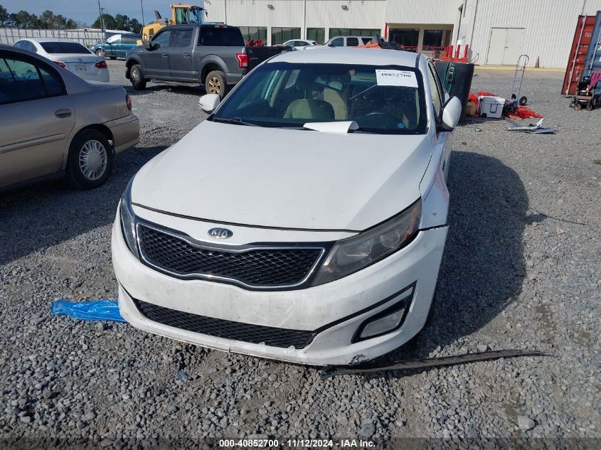 2014 Kia Optima Lx VIN: 5XXGM4A7XEG275323 Lot: 40852700