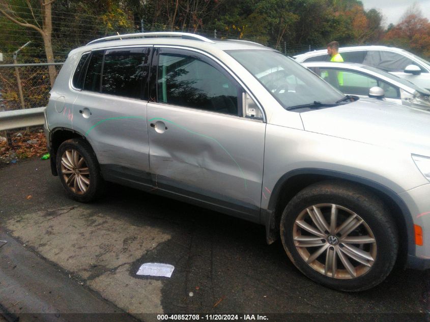 2011 Volkswagen Tiguan Se VIN: WVGAV7AX4BW548380 Lot: 40852708