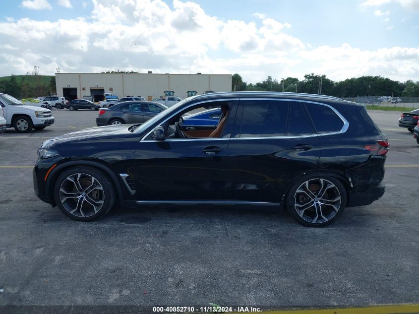 2024 BMW X5 xDrive40I VIN: 5UX23EU04R9S89124 Lot: 40852710