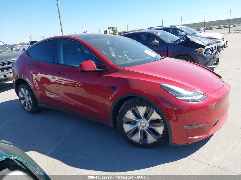 2023 Tesla Model Y Awd/Long Range Dual Motor All-Wheel Drive VIN: 7SAYGDEE7PA136437 Lot: 40852720