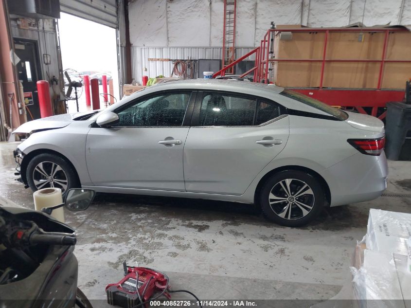 2022 Nissan Sentra Sv Xtronic Cvt VIN: 3N1AB8CV5NY311363 Lot: 40852726