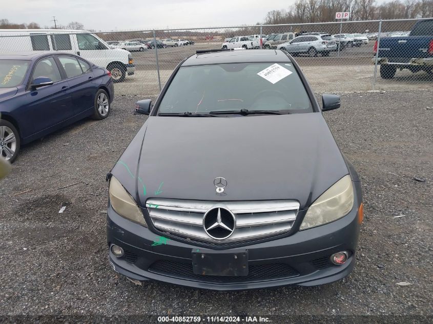 2010 Mercedes-Benz C 300 Luxury 4Matic/Sport 4Matic VIN: WDDGF8BB1AR109015 Lot: 40852759