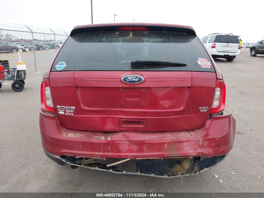 VIN 2FMDK4JC9DBA40640 2013 Ford Edge, Sel no.16