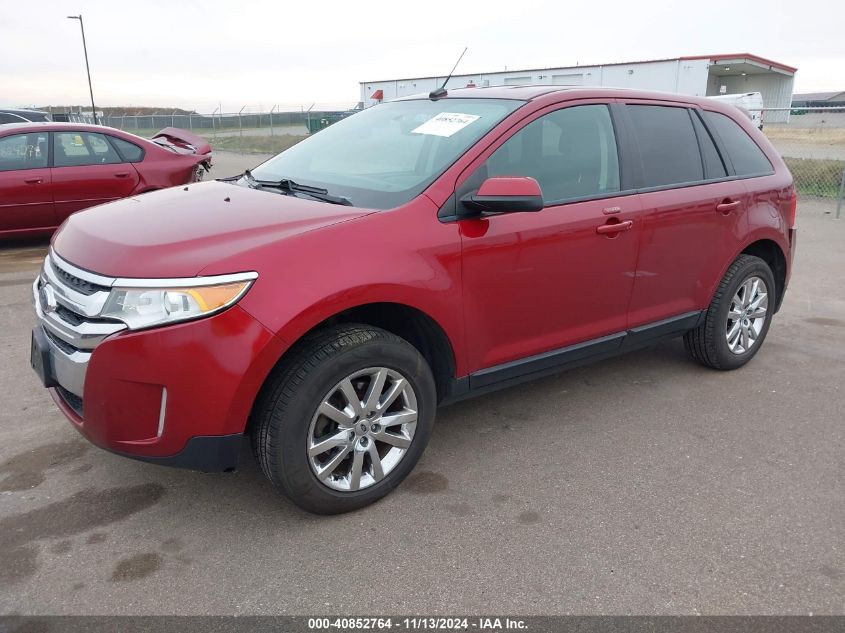 VIN 2FMDK4JC9DBA40640 2013 Ford Edge, Sel no.2