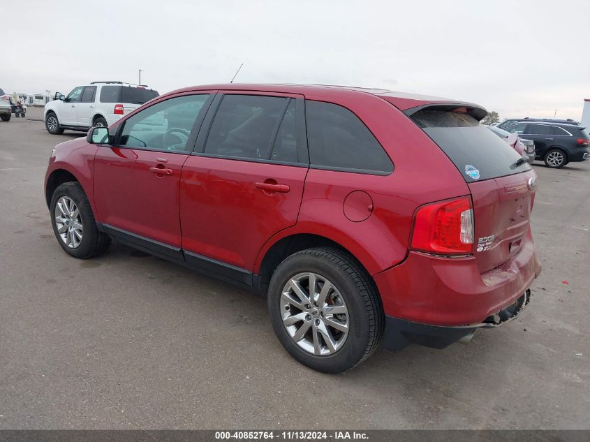 VIN 2FMDK4JC9DBA40640 2013 Ford Edge, Sel no.3