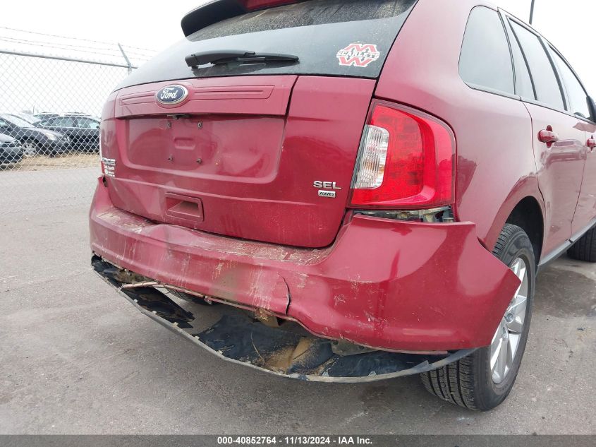 VIN 2FMDK4JC9DBA40640 2013 Ford Edge, Sel no.6