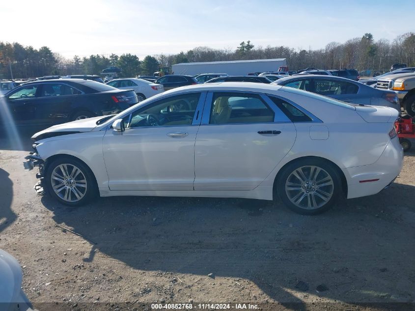 2013 Lincoln Mkz VIN: 3LN6L2J96DR802967 Lot: 40852768