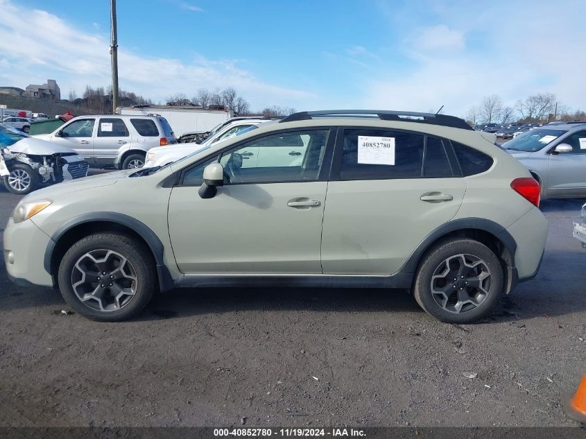 2013 Subaru Xv Crosstrek 2.0I Premium VIN: JF2GPACC2D2806746 Lot: 40852780