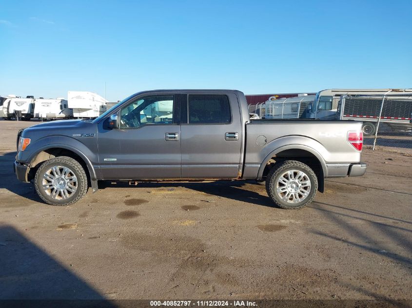 2012 Ford F-150 Platinum VIN: 1FTFW1ET6CFA02970 Lot: 40852797