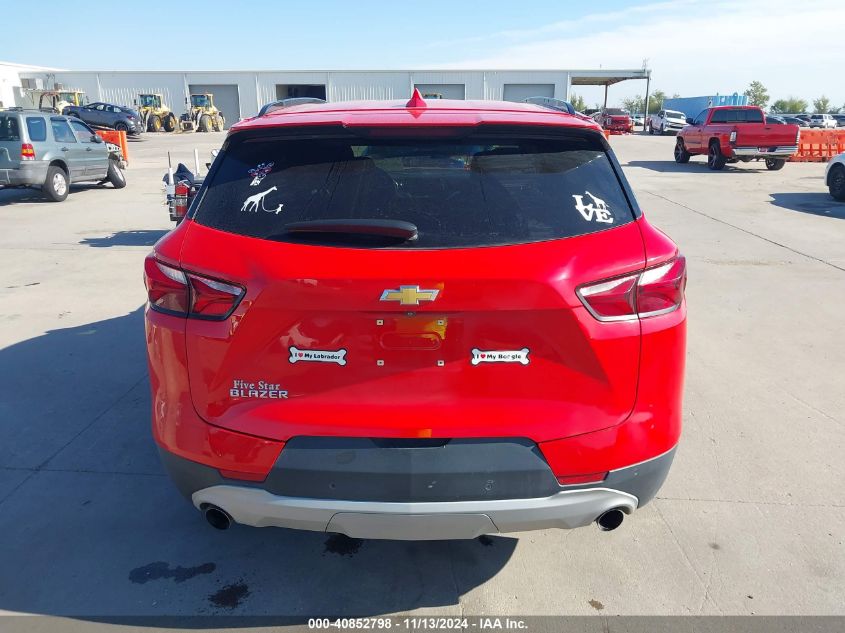 2019 Chevrolet Blazer VIN: 3GNKBBRA9KS624893 Lot: 40852798