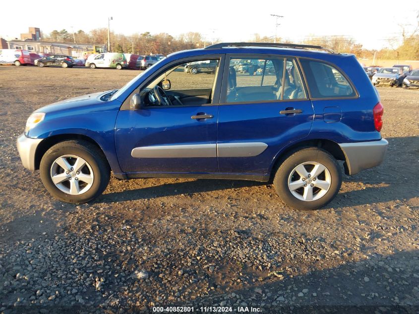 2005 Toyota Rav4 VIN: JTEHD20V050037891 Lot: 40852801