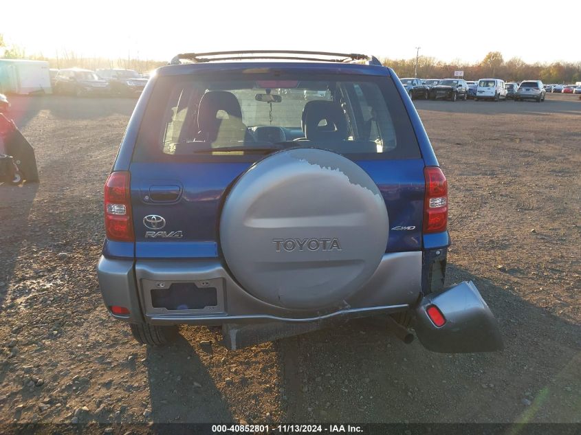 2005 Toyota Rav4 VIN: JTEHD20V050037891 Lot: 40852801