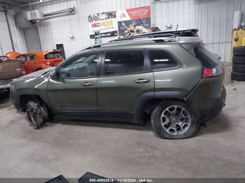 2021 Jeep Cherokee Trailhawk 4X4 VIN: 1C4PJMBX2MD172588 Lot: 40852814