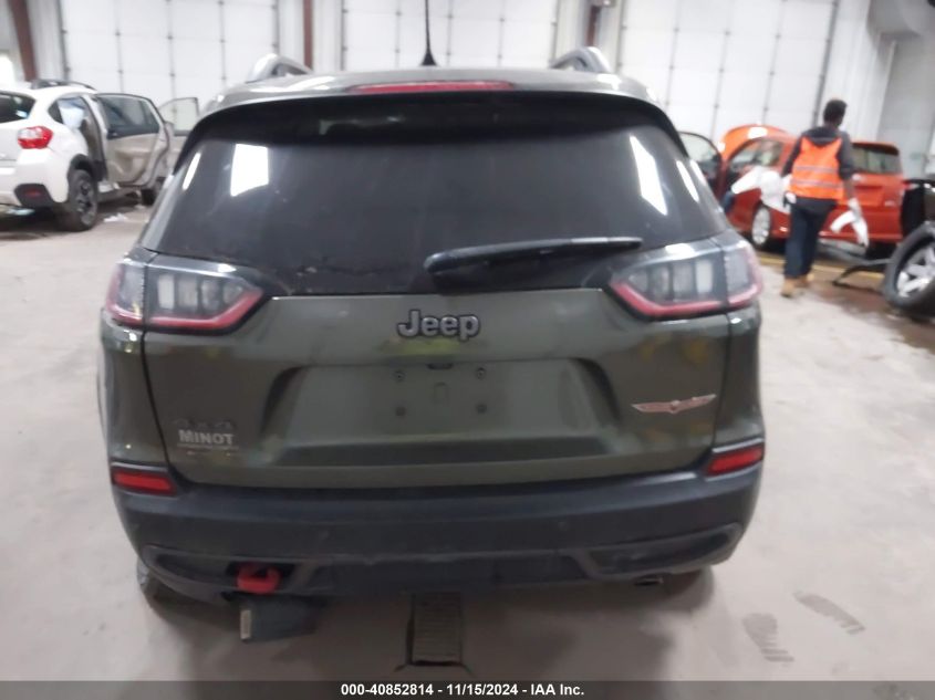 2021 Jeep Cherokee Trailhawk 4X4 VIN: 1C4PJMBX2MD172588 Lot: 40852814