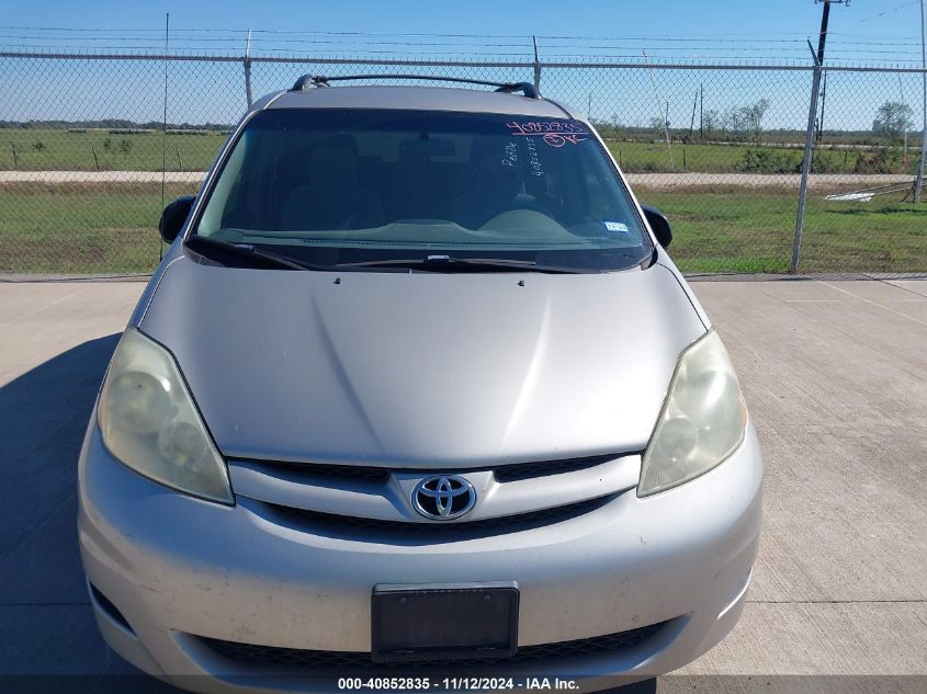 2006 Toyota Sienna Ce VIN: 5TDZA23C26S400217 Lot: 40852835