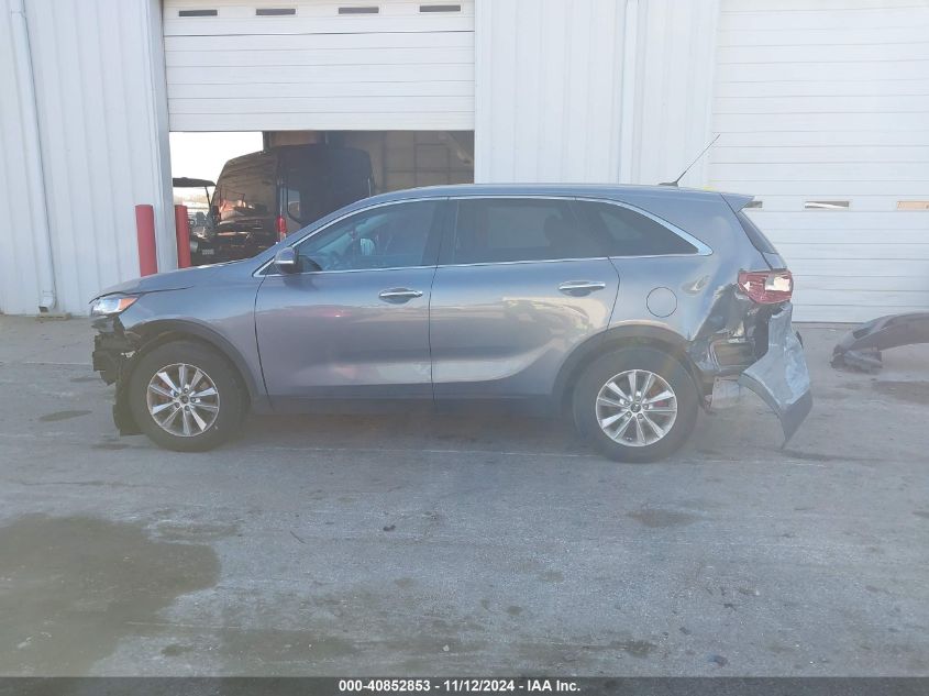 2020 Kia Sorento 3.3L Lx VIN: 5XYPG4A5XLG613219 Lot: 40852853