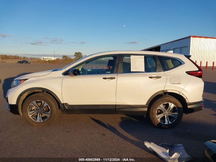 2020 Honda Cr-V Awd Lx VIN: 2HKRW2H2XLH652994 Lot: 40852869