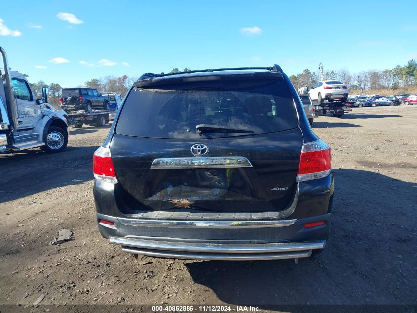 2013 Toyota Highlander Limited V6 VIN: 5TDDK3EH0DS217577 Lot: 40852885