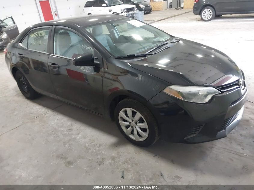 VIN 2T1BURHE7GC606316 2016 Toyota Corolla, LE no.1