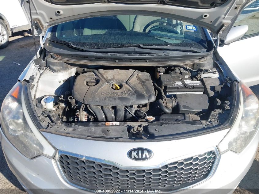 2015 Kia Forte Lx VIN: KNAFK4A61F5338580 Lot: 40852922