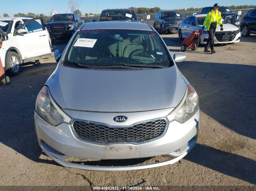 2015 Kia Forte Lx VIN: KNAFK4A61F5338580 Lot: 40852922