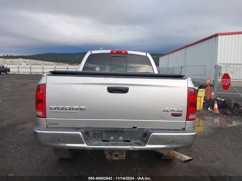 2004 Dodge Ram 2500 Slt/Laramie VIN: 3D7KU28C54G193714 Lot: 40852943