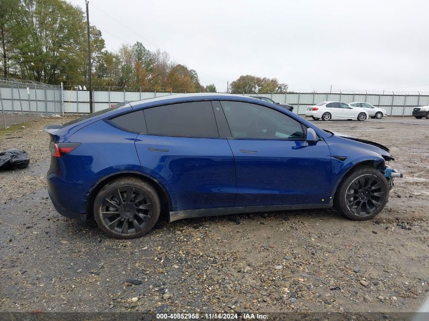 2021 Tesla Model Y Long Range Dual Motor All-Wheel Drive VIN: 5YJYGDEE4MF112351 Lot: 40852958