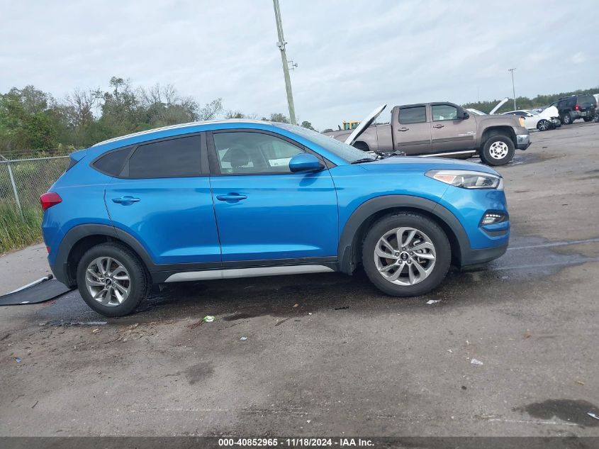 2018 Hyundai Tucson Sel VIN: KM8J33A40JU660379 Lot: 40852965