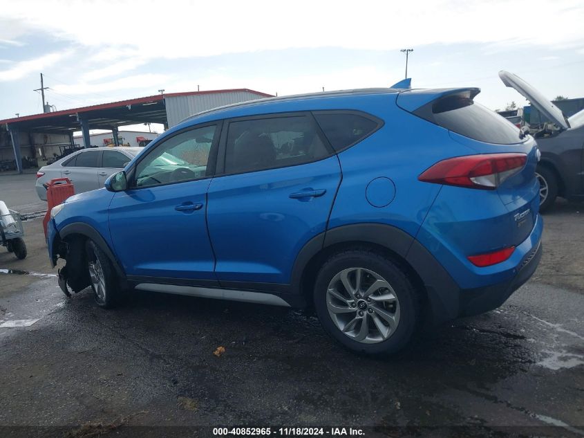 2018 Hyundai Tucson Sel VIN: KM8J33A40JU660379 Lot: 40852965