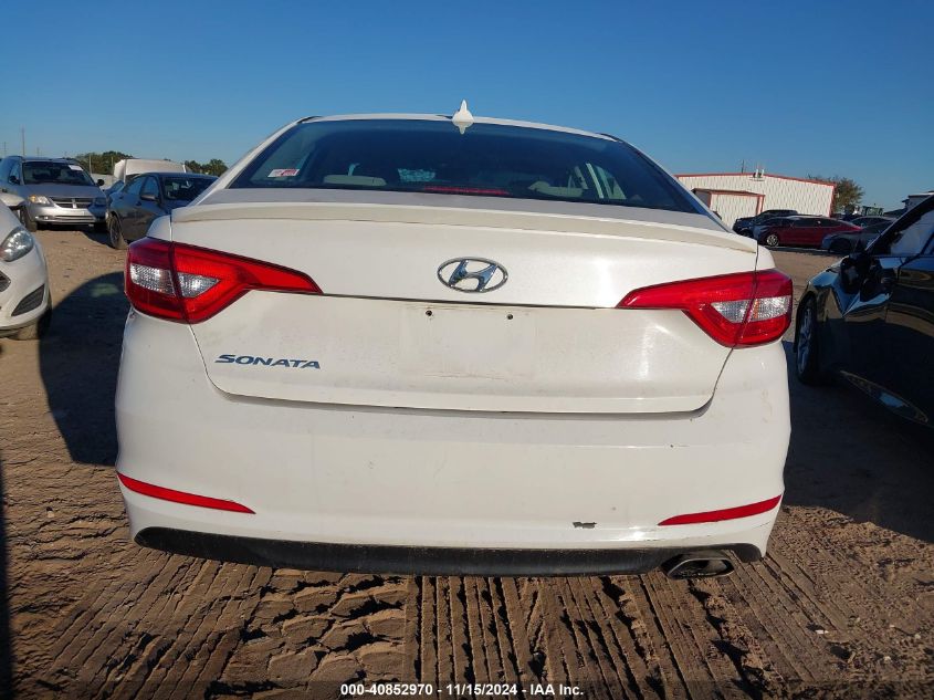 2015 Hyundai Sonata Se VIN: 5NPE24AF1FH143447 Lot: 40852970