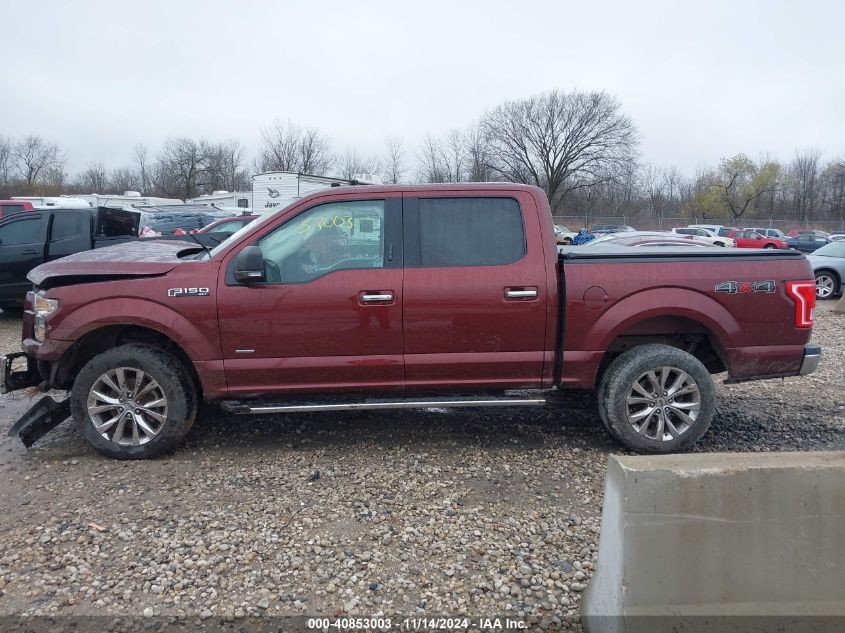 2017 Ford F-150 Xlt VIN: 1FTEW1EG8HFA31912 Lot: 40853003