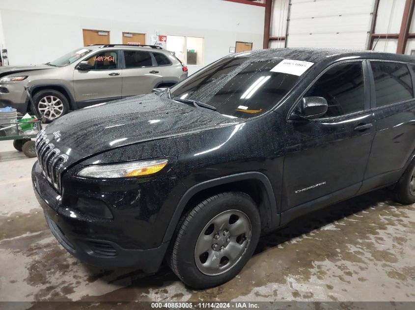 2016 Jeep Cherokee Sport VIN: 1C4PJMAB9GW192142 Lot: 40853005