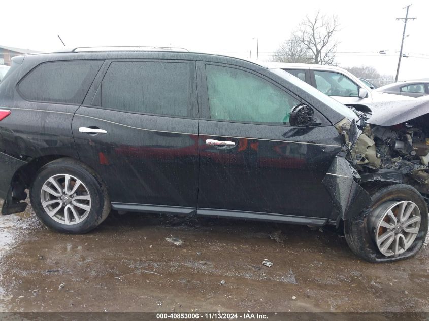 2015 Nissan Pathfinder Sv VIN: 5N1AR2MN2FC645201 Lot: 40853006