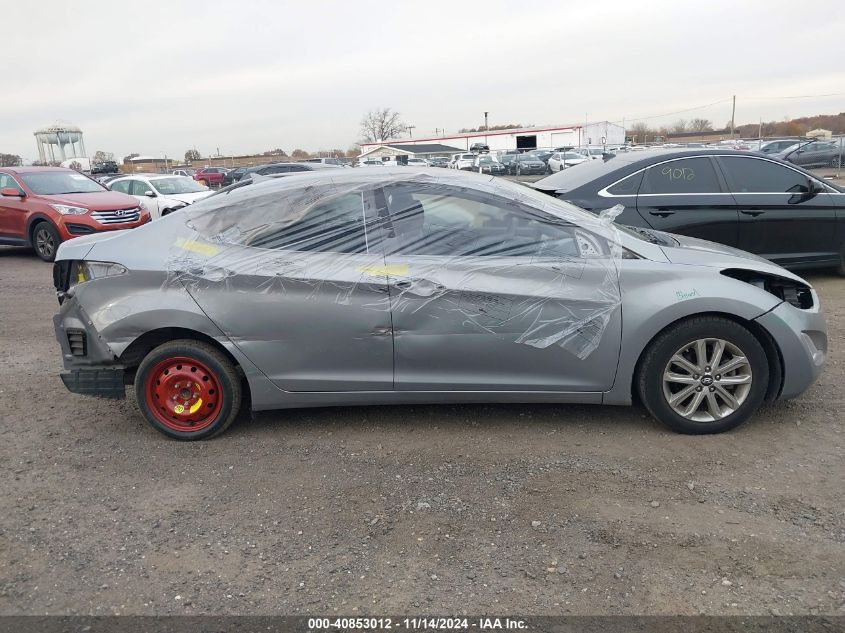 2015 Hyundai Elantra Se VIN: KMHDH4AEXFU352463 Lot: 40853012