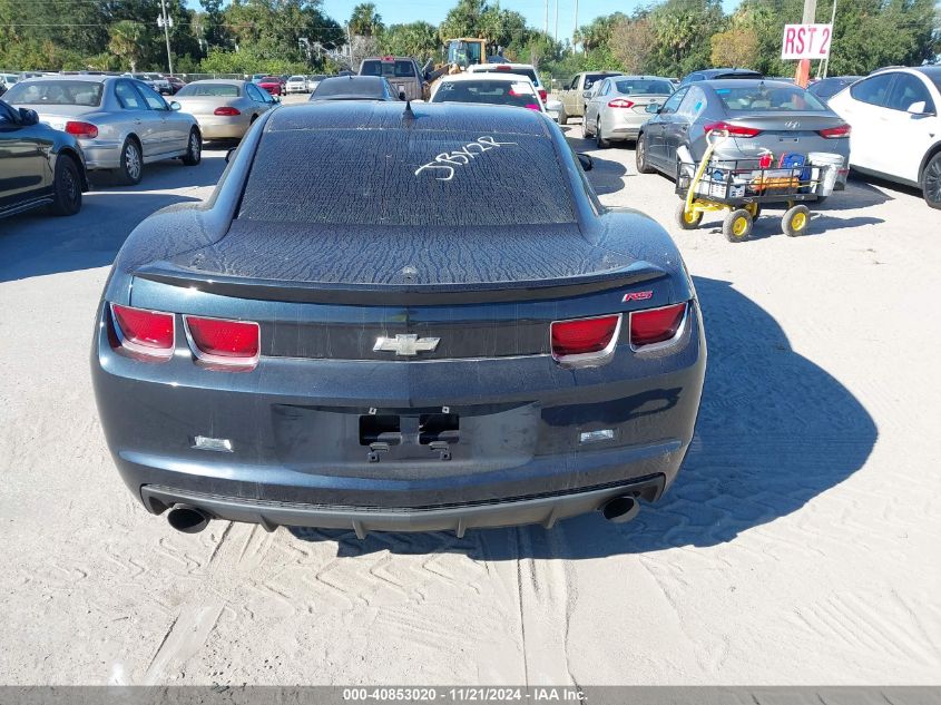 2013 Chevrolet Camaro 1Lt VIN: 2G1FB1E34D9185154 Lot: 40853020