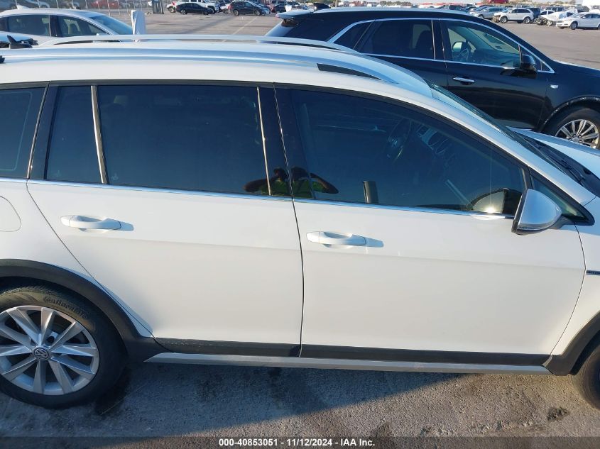 2017 Volkswagen Golf Alltrack Tsi S/Tsi Se/Tsi Sel VIN: 3VWH17AU5HM519156 Lot: 40853051