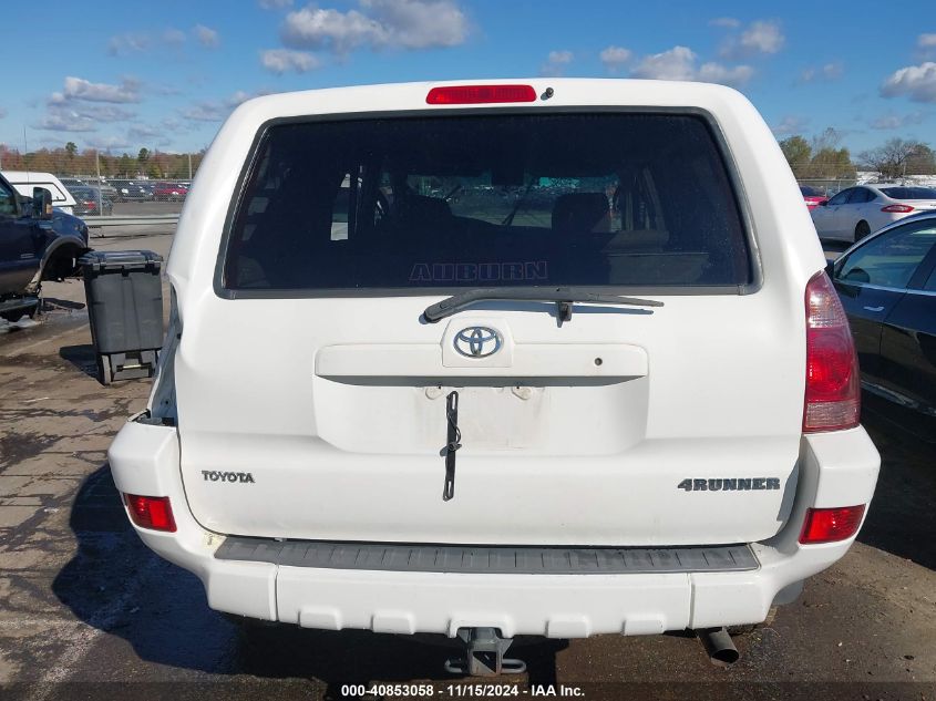 2005 Toyota 4Runner Sr5 V6 VIN: JTEZU14R958023503 Lot: 40853058