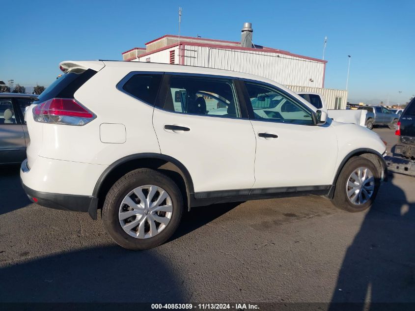 2016 Nissan Rogue S VIN: 5N1AT2MT1GC844855 Lot: 40853059