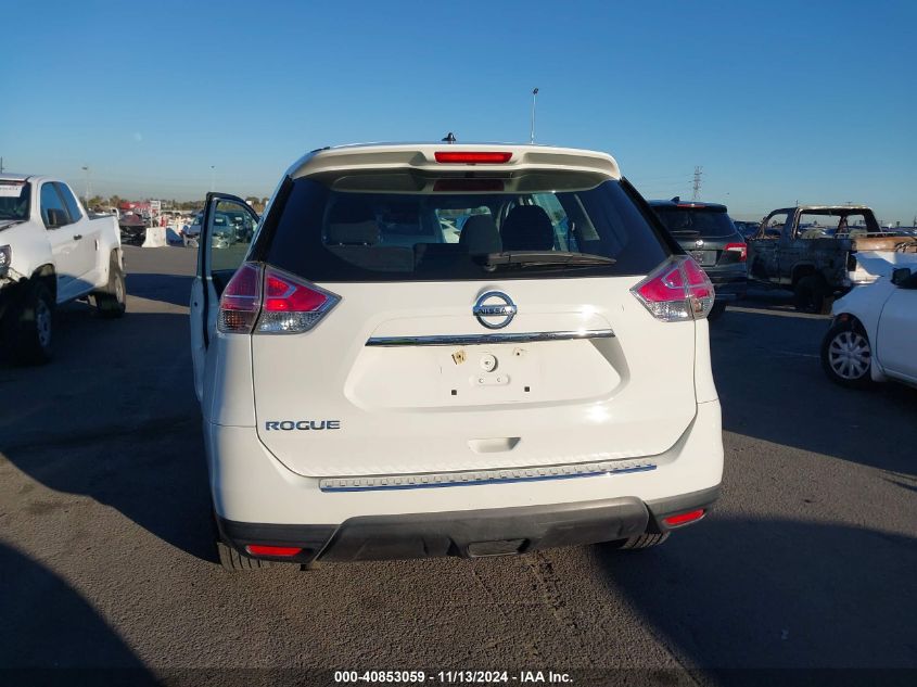 2016 Nissan Rogue S VIN: 5N1AT2MT1GC844855 Lot: 40853059