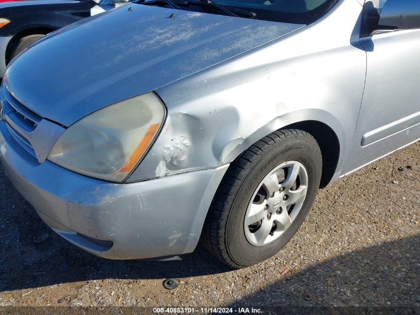 2008 Kia Sedona Lx VIN: KNDMB233986229539 Lot: 40853101