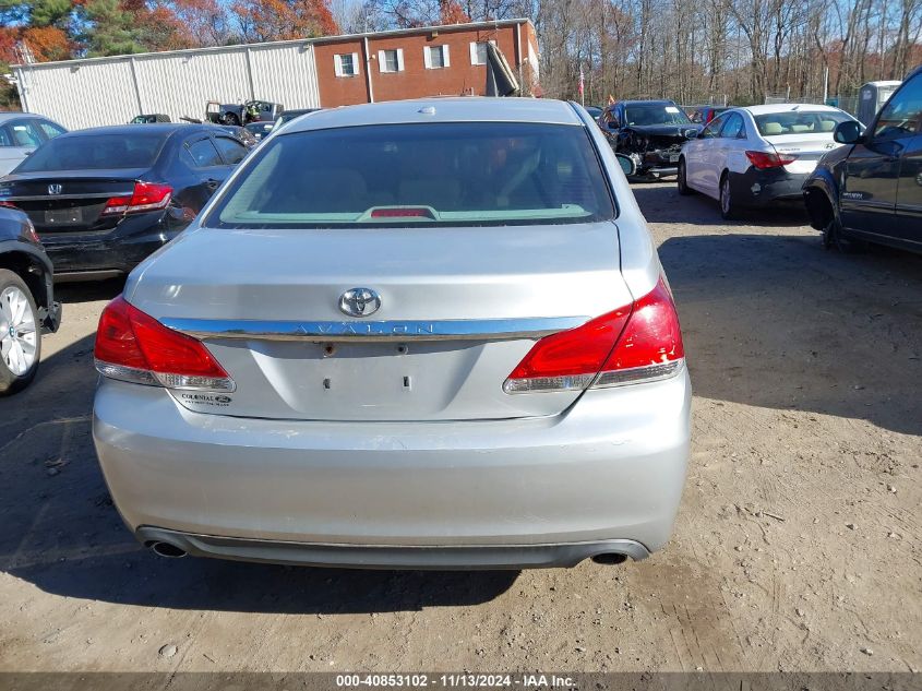 2011 Toyota Avalon Limited VIN: 4T1BK3DB6BU437461 Lot: 40853102