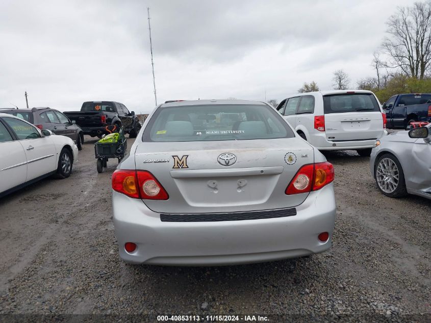 2010 Toyota Corolla Le VIN: 1NXBU4EEXAZ348533 Lot: 40853113