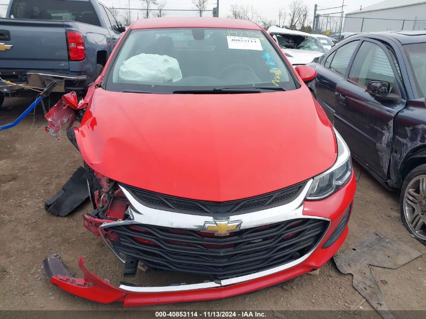 2019 Chevrolet Cruze Ls VIN: 1G1BC5SM7K7142183 Lot: 40853114